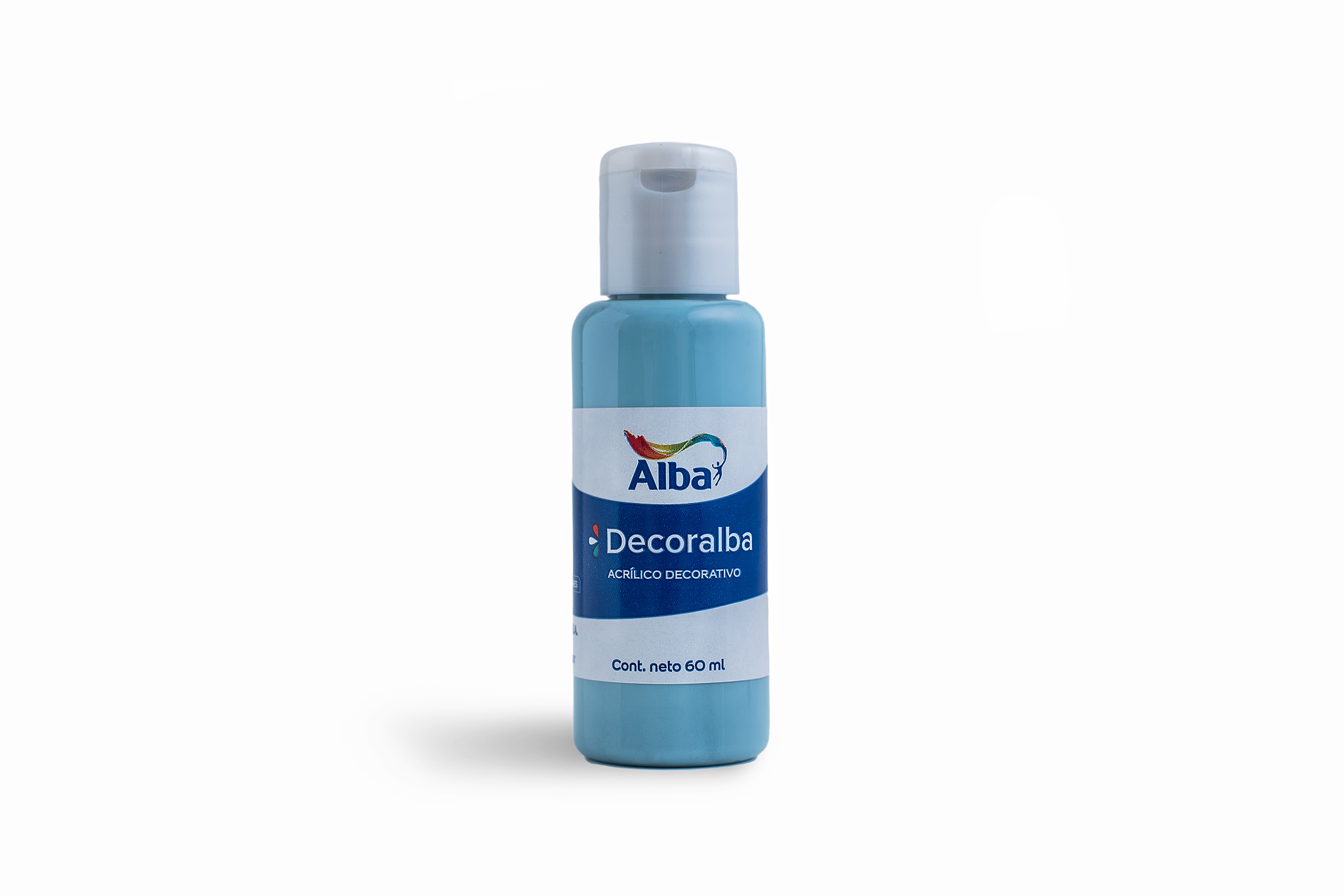 Acrilico decorativo alba 60cc celeste lago 442 - 60ML - Alba Artística